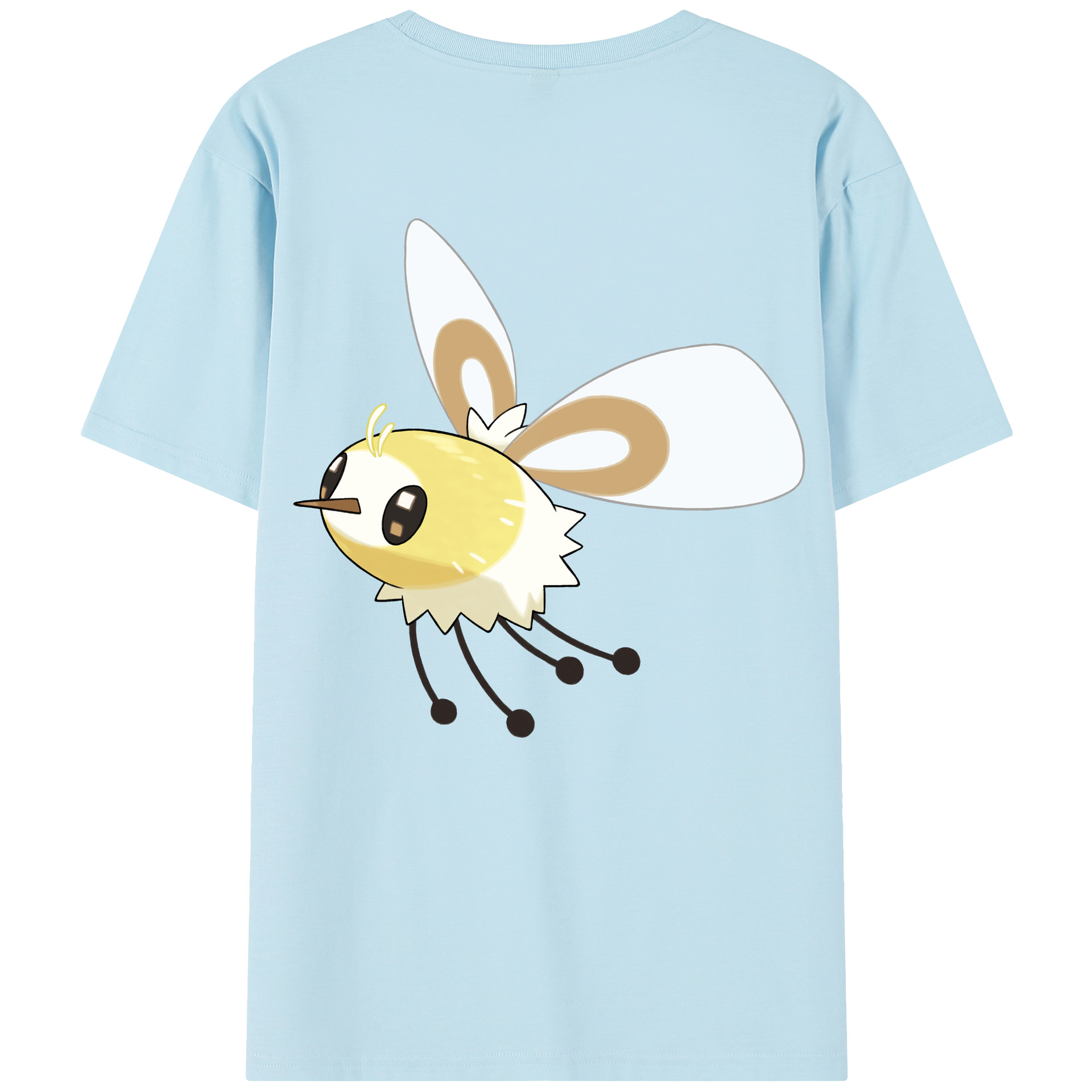 （画像用） ポケットモンスター Pokémon 綿100％半袖Tシャツ（背面プリント）